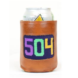 504 Needlepoint Can Cooler by Smathers & Branson
