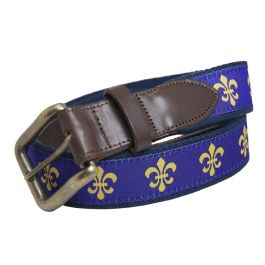 Fleur de Lis Youth Club Belt by Nola Couture display picture 2