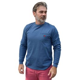 トップス plllllleeeasse long sleeve pocket tee Crawfish Long Sleeve Pocket Tee