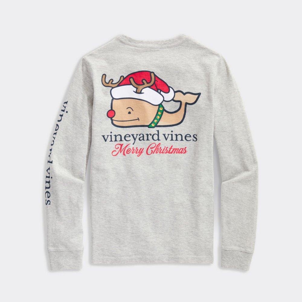 Youth Reindeer Whale Tee by Vineyard Vines