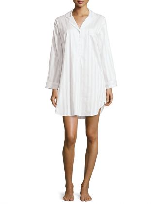 Ladies Long Sleeve Night Shirt by P. Jamas