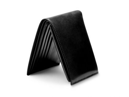 Old Leather Billfold with Passcase by Bosca