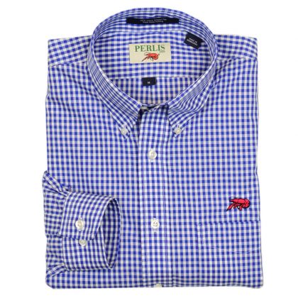 Crawfish Framed Gingham Check Wrinkle Free Classic Fit