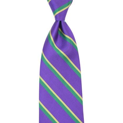 Purple Mardi Gras Tie