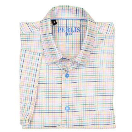 Perlis 1939 Rainbow Check Sport Shirt