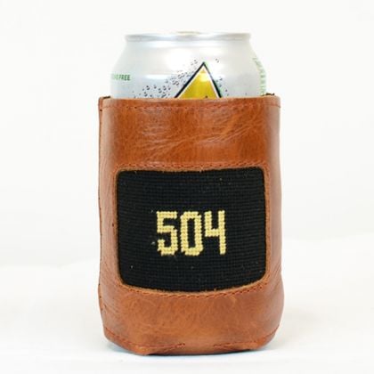 504 Needlepoint Can Cooler by Smathers & Branson