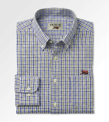 Crawfish Check Wrinkle Free Classic Fit Sport Shirt