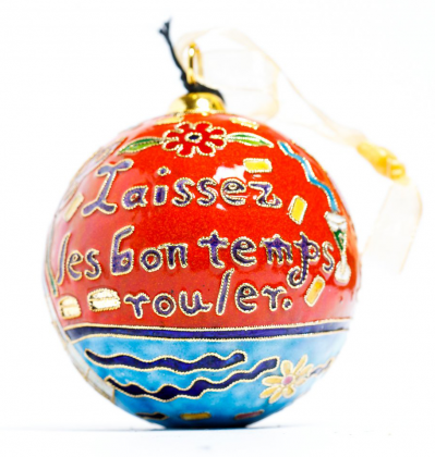 Bon Temps Rouler Ornament by Kitty Keller Designs
