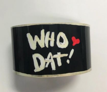 Who Dat Cuff Bracelet by Jax Frey (FINAL SALE)