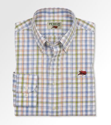 Crawfish Performance Check Wrinkle Free Classic Fit