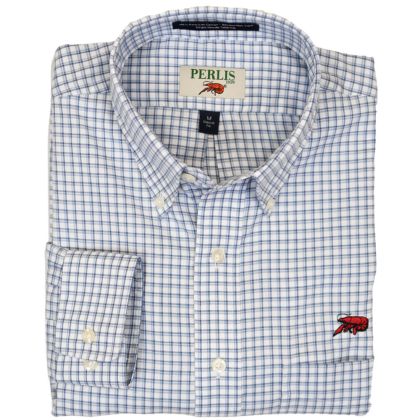 Crawfish Classic Check Wrinkle Free Classic Fit Sport Shirt