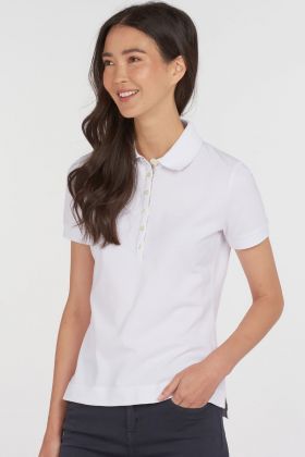 Ladies Pique Polo by Barbour