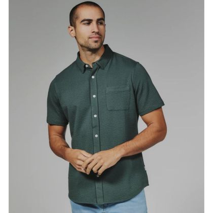 Bennet Seersucker Sport Shirt by 7 Diamonds