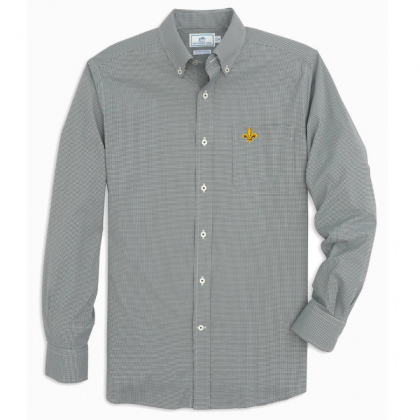 Intercoastal Gameday Gingham Sport Shirt by Southern Tide