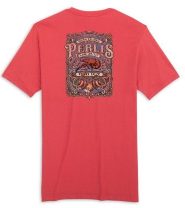 Crawfish Perlis Pepper Sauce Pocket Tee