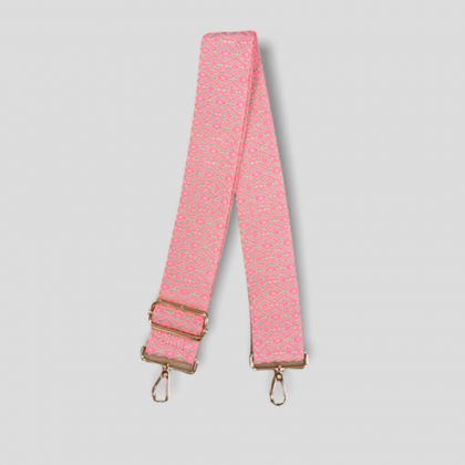 2" Interchangeable Adjustable Pink Diamond Strap by Ah-Dorned