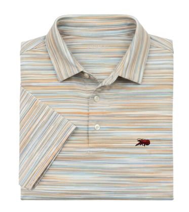 Crawfish Space Dye Performance Polo