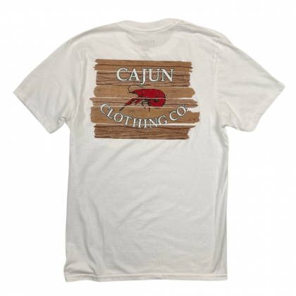 Crawfish Cajun Clothing Driftwood Tee