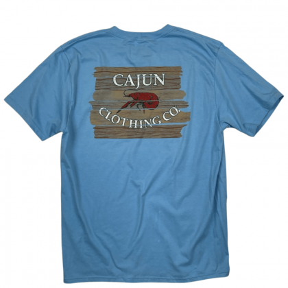 Crawfish Cajun Clothing Driftwood Tee