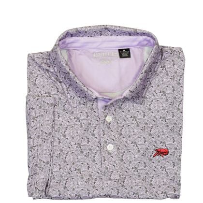 Crawfish Fall Print Performance Polo