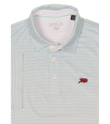 Crawfish Mini Prop Print Performance Polo