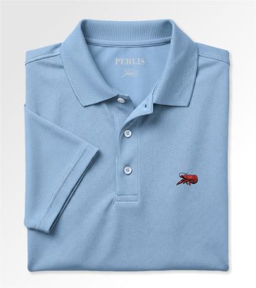 Crawfish Solid Pique Performance Polo
