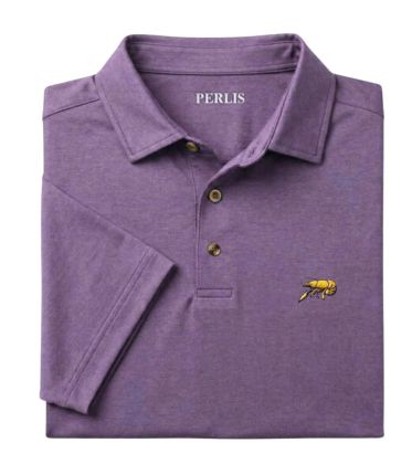 Crawfish Gameday Solid Heather Performance Polo