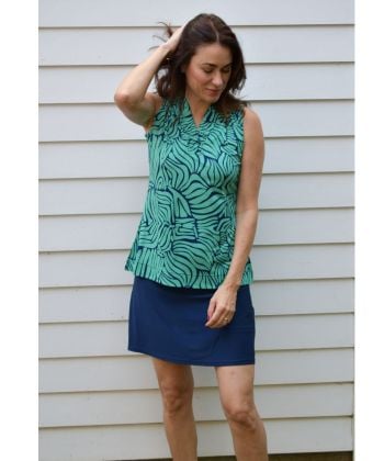 Ladies Crawfish Tennis Skort