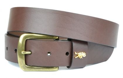 Crawfish Leather Belt by Torino
