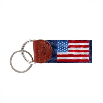 American Flag Key Fob by Smathers & Branson