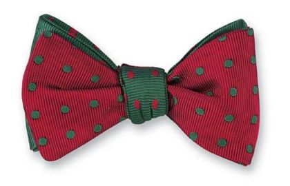 Christmas Polka Dot Bow Tie by Hanauer