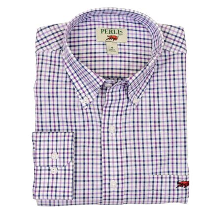 Crawfish Tattersal Standard Fit Sport Shirt