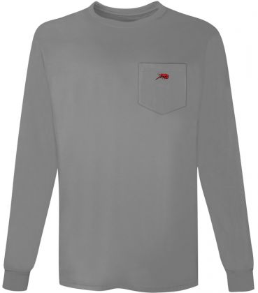 Crawfish Pocket Long Sleeve T-Shirt