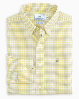 Intercoastal Guarded Gingham Sport Shirt by Southern Tide