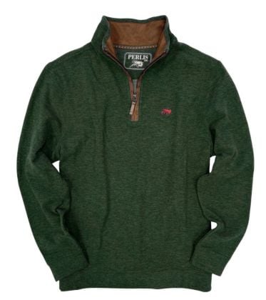 Crawfish Brushed Poly 1/4 Zip