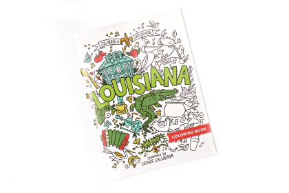 Louisiana Themed Coloring Book