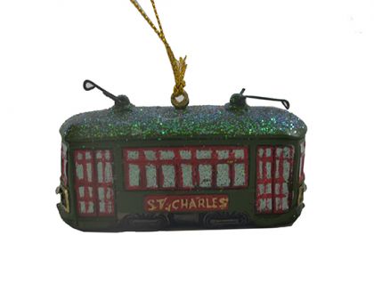 St. Charles Streetcar Ornament