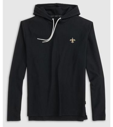 Saints Hoppin Performance Hoodie by Johnnie-O