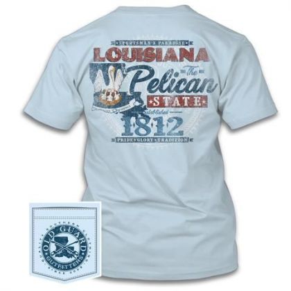 Youth LA State Seal Pocket T-shirt by Old Guard Outfitters