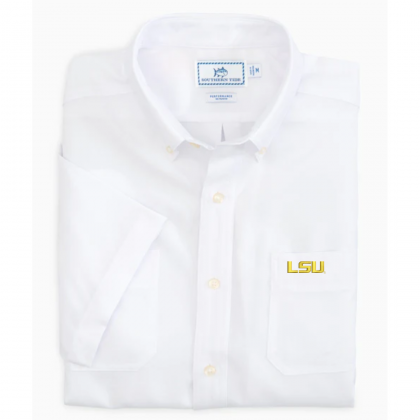 LSU Performance Sport Shirt by Southern Tide