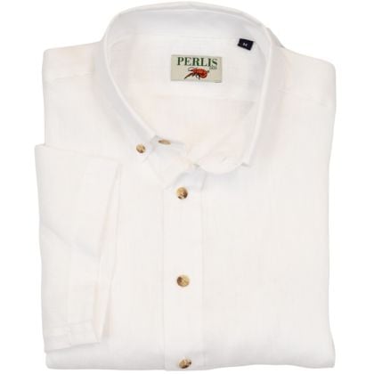 Perlis 1939 100% Linen Classic Fit Sport Shirt