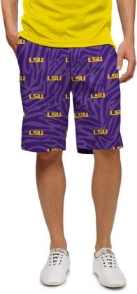 LSU Tiger Pattern Short by Loudmouth