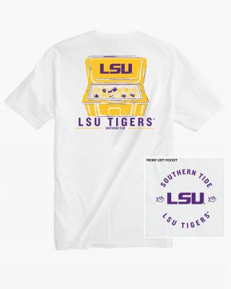 LSU Gameday Cooler Tee by Southern Tide