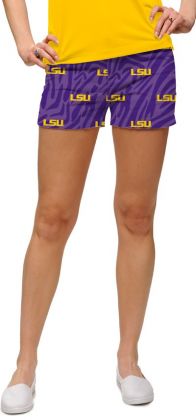 LSU Tiger Pattern 3" Ladies Short by Loudmouth Golf
