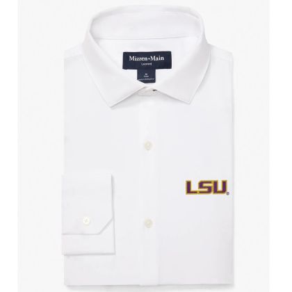 LSU Trim Fit Sports Shirt by Mizzen & Main