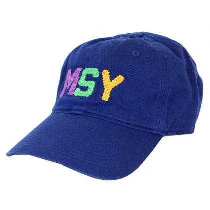 MSY Needlepoint Hat by Smathers & Branson