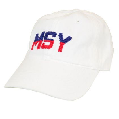MSY Needlepoint Hat by Smathers &amp; Branson