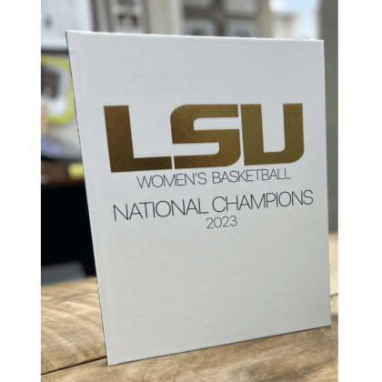 2023 LSU Women's Basketball National Championship Book