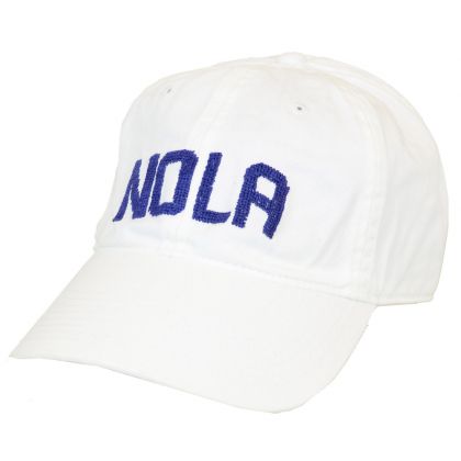 NOLA Needlepoint Hat by Smathers & Branson