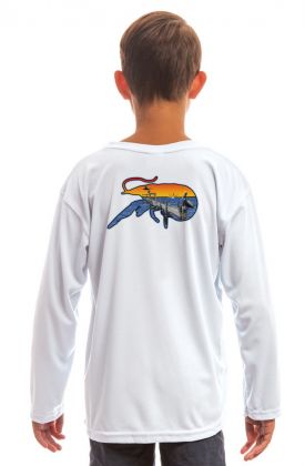 Youth Long Sleeve Crawfish Sun Shirt